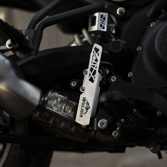 Hyperrider Royal Enfield Himalayan 450 Rear Master Cylinder Cover Silver (HRHIM45013S)