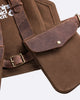 Trip Machine Thirst Aid Kit (Canvas Brown + Mocha Leather)