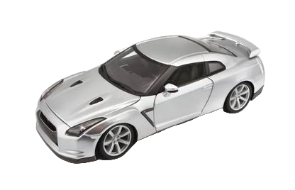Bburago Nissan GTR R35 2009 (Silver)