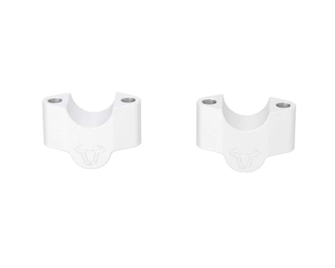 SW Motech 30mm Handlebar Risers for Triumph Tiger 900 GT Rally Pro Silver (LEH.11.039.10600.30/S)