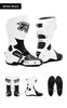 Tiger Racing XONE PRO Riding Boots (White Black)