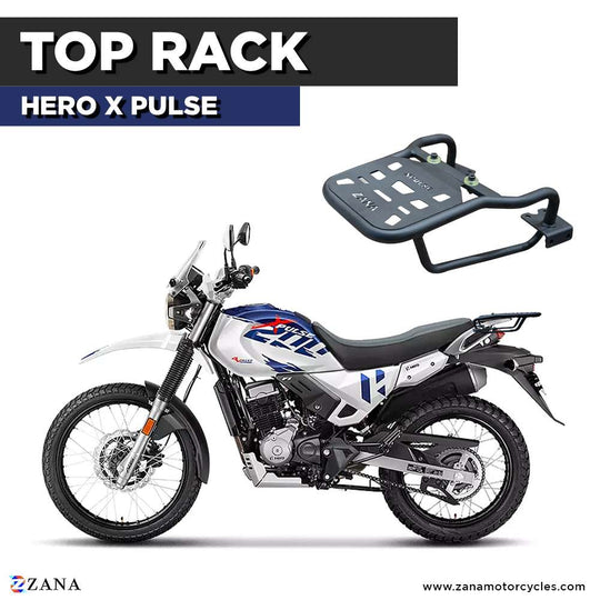 ZANA TOPRACK WITH PLATE COMPATIBLE WITH PILLION BACKREST W-1 XPULSE200 BS6 (ZI-8071)