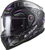 LS2 FF811 Vector II Tropical Gloss Black White Helmet