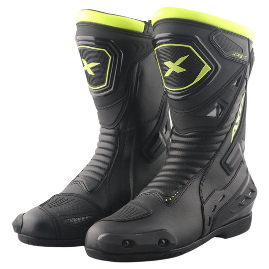 Axor Slipstream Pro Riding Boots (Black Neon Green)