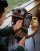 Trip Machine Navigator Pouch (Green and Tobacco)