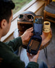 Trip Machine Navigator Pouch (Blue and Tan)
