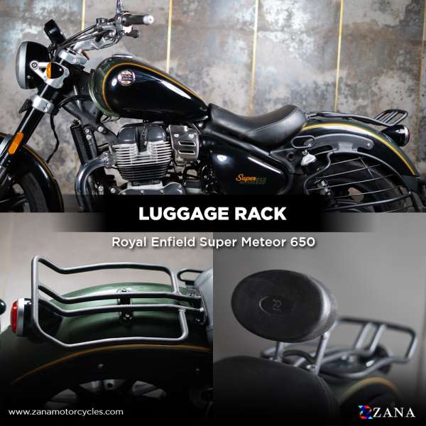 ZANA Luggage Rack Compatible with Backrest For Super Meteor 650 (ZI-8308)