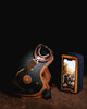 Trip Machine Navigator Pouch (Blue and Tan)