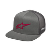 Alpinestars 3D Ageless Trucker Hat (Grey Red)