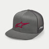Alpinestars 3D Ageless Trucker Hat (Grey Red)