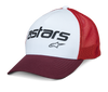 Alpinestars Vital Trucker Hat (White Maroon Orange)