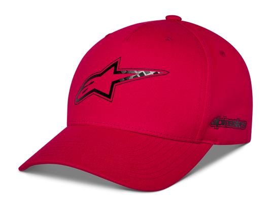 Alpinestars Carbon Fiber Snapback Hat (Red)