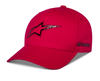 Alpinestars Carbon Fiber Snapback Hat (Red)