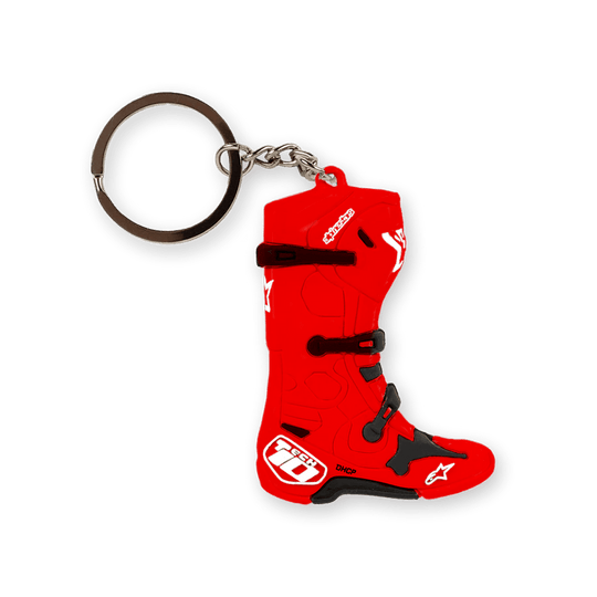 Alpinestars New Tech10 Boot Keyfob (Red)