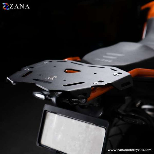 ZANA TOP RACK WITH PLATE ORANGE( TYPE-2) KTM ADV 250 / 390 / 390 X (ZI-8153)