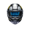 MT Stinger KRT B13 Gloss Black Grey Helmet