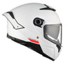 MT Thunder 4 SV Solid A0 Gloss Pearl White Helmet