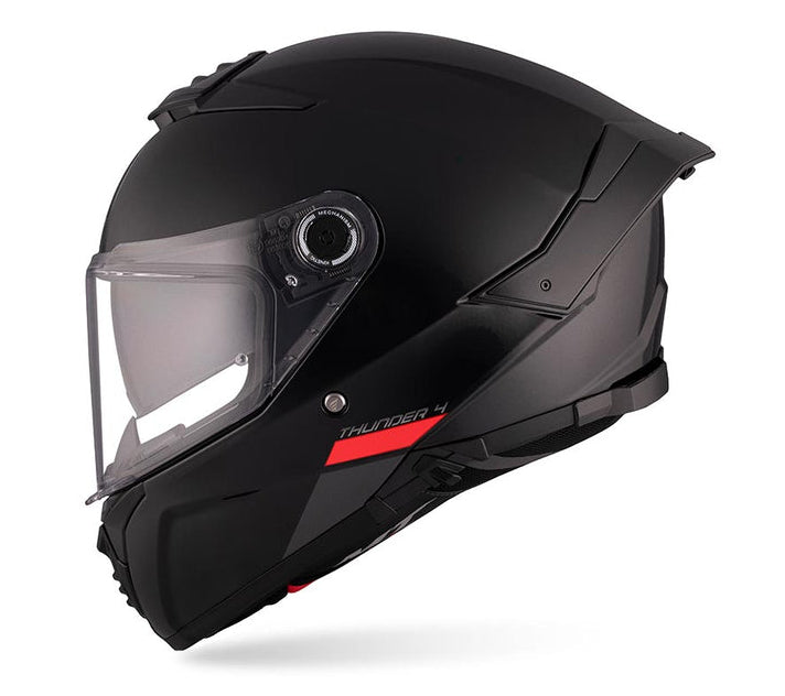 MT Thunder 4 SV Solid A1 Gloss Black Helmet - Moto Central
