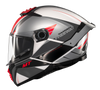 MT Thunder 4 SV Freeway A5 Gloss Grey Red Helmet