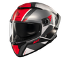 MT Thunder 4 SV Freeway A5 Gloss Grey Red Helmet