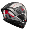 MT Thunder 4 SV Freeway A5 Gloss Grey Red Helmet