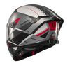 MT Thunder 4 SV Freeway A5 Gloss Grey Red Helmet