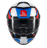 MT Thunder 4 SV Luminence A7 Gloss White Blue Red Helmet