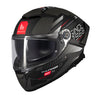 MT Thunder 4 SV Luminence D1 Gloss Black Grey Helmet