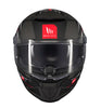 MT Thunder 4 SV Luminence D1 Gloss Black Grey Helmet