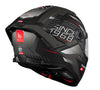 MT Thunder 4 SV Luminence D1 Gloss Black Grey Helmet