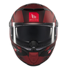 MT Thunder 4 SV Luminence D5 Gloss Red Black Helmet