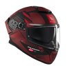 MT Thunder 4 SV Luminence D5 Gloss Red Black Helmet