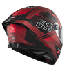 MT Thunder 4 SV Luminence D5 Gloss Red Black Helmet