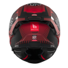 MT Thunder 4 SV Luminence D5 Gloss Red Black Helmet