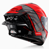 AXOR Brutale Surges Gloss Red Grey Helmet