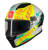 MT Stinger 2 Ardent A3 Gloss White Yellow Helmet