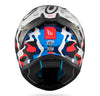 MT Stinger 2 Yozu A7 Gloss White Red Blue Helmet