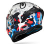 MT Stinger 2 Yozu A7 Gloss White Red Blue Helmet