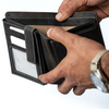 CARBONADO Tri Fold Wallet (Black)