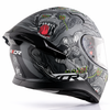 AXOR Apex Ascetic Dull Stone Black Grey Helmet