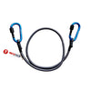 MOTOTECH QuickClip Bungee Tie Down Grey with Carabiner (36" / 90cms) - Moto Central