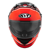 KYT NFR Andi Gilang Replica Gloss Red Helmet