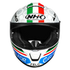 NHK K5R Matteo Ferrari #2 Gloss White Blue Helmet