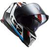 LS2 FF800 Storm II Racer Red Blue White Gloss Helmet (D Ring)