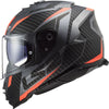 LS2 FF800 Storm II Racer Titanium Fluro Orange Matt Helmet