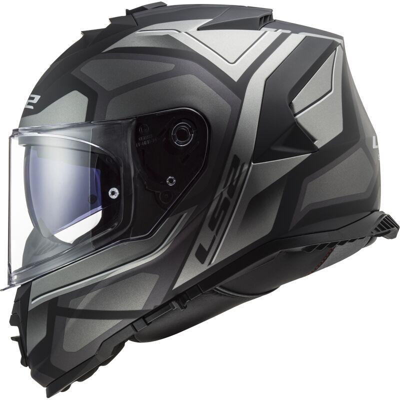 LS2 FF800 Storm II Faster Titanium Matt Black Helmet– Moto Central