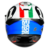 NHK K5R Matteo Ferrari #2 Gloss White Blue Helmet
