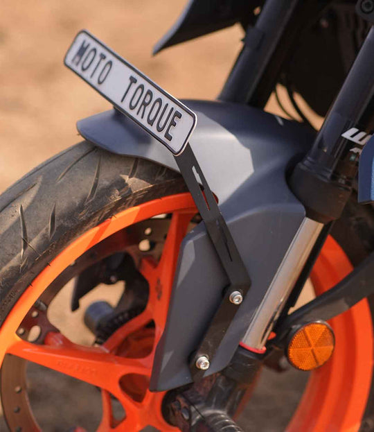 Moto Torque KTM Duke Gen 3 250 390 Number Plate Holder (Black)