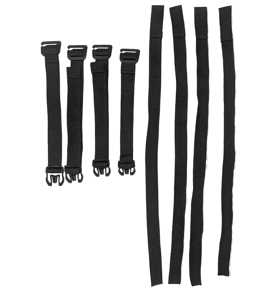 CARBONADO Spare Mounting straps for Modpac (Black)