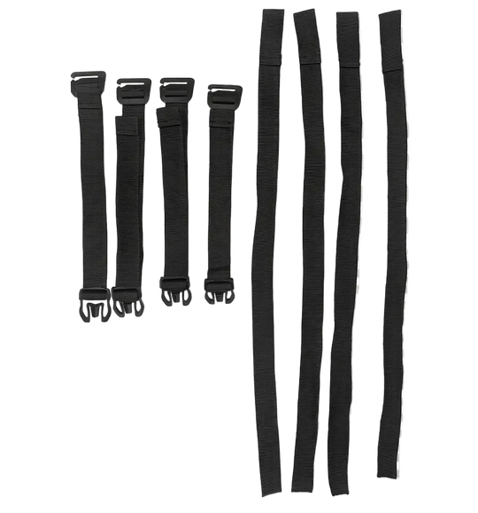 CARBONADO Spare Mounting straps for Modpac (Black)